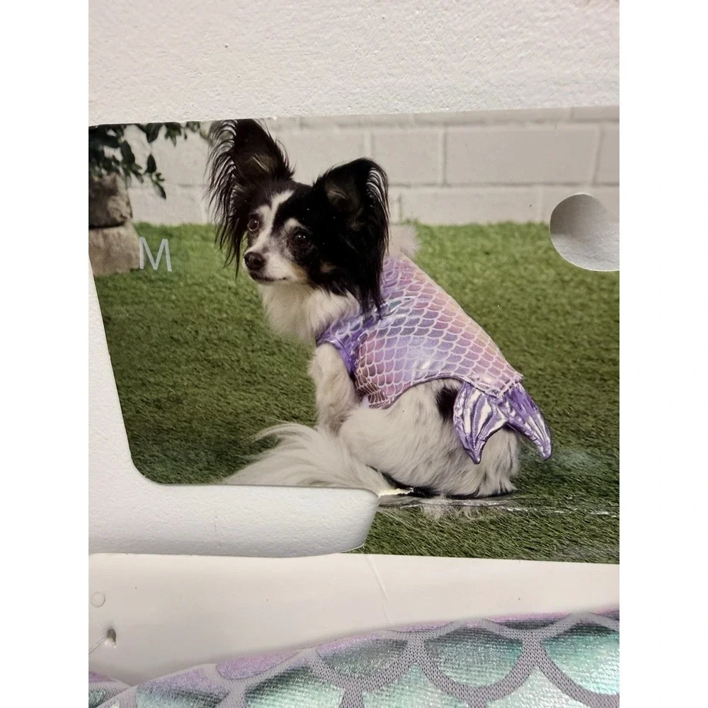 ASHLAND MERMAIDCOSTUME DOG FISH HALLOWEEN‎ MEDIUM 13